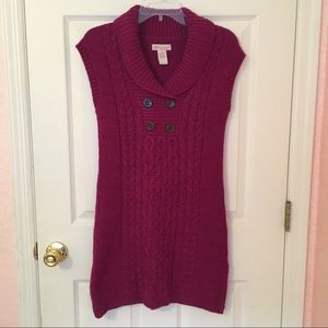 Maroon Sweater Dress